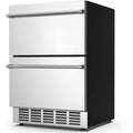 3.25 Cu. Ft. Built-In Outdoor Refrigerator in Stainless Steel Silver