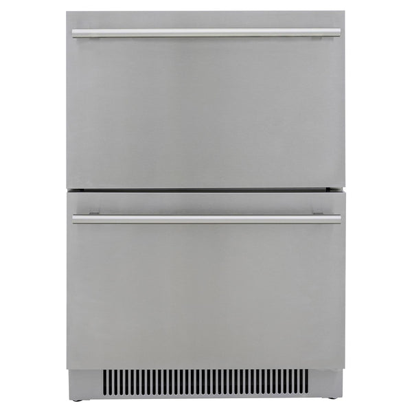 Blaze 23.5-Inch 5.1 Cu. Ft. Outdoor Rated Double Drawer Refrigerator