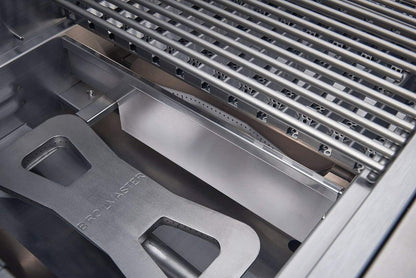 Broilmaster B-Series Deluxe 32-Inch Freestanding Stainless Steel Gas Grill with Rear Infrared Burner