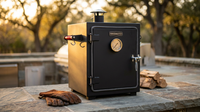ForgeMaster Apex V600 Vertical Smoker — Lifestyle