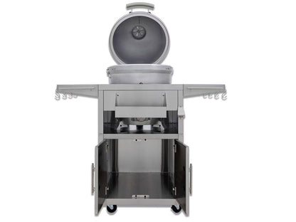 Blaze 20-Inch Cast Aluminum Freestanding Kamado Charcoal Grill