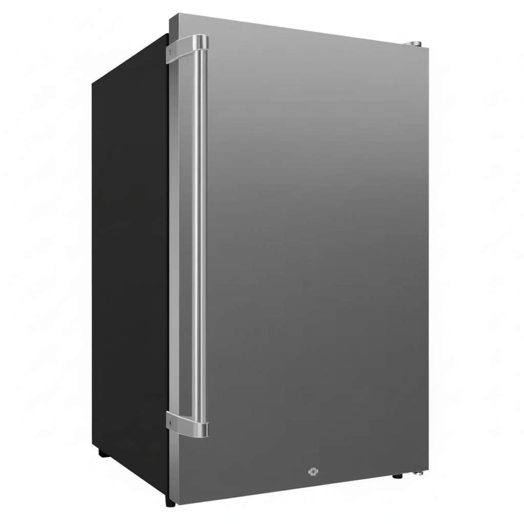 4.4 Cu. Ft. Freestanding Outdoor Refrigerator in Stainless Steel