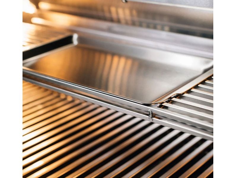 TrueFlame 40-Inch 5-Burner Built-In Grill with Rear Infrared Burner and Grill Lights